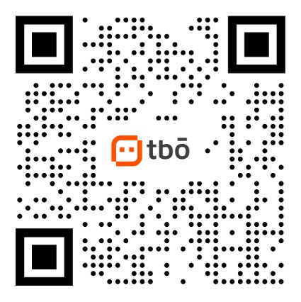 Código QR de contacto de tbō